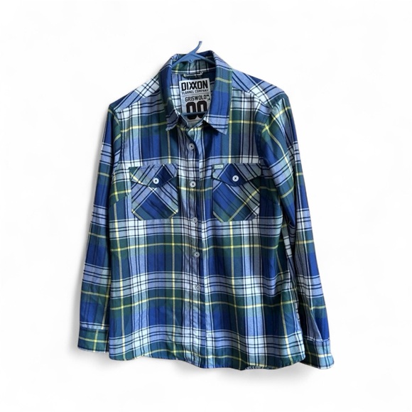 DIXXON GRISWOLD FLANNEL WOMENS SIZE LARGE - Picture 1 of 8